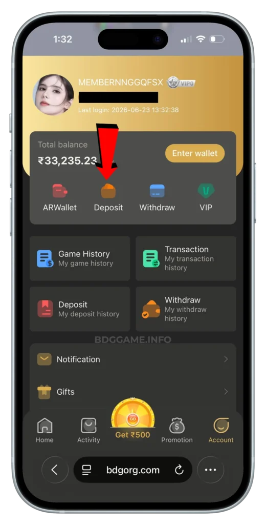 BDG-DEPOSIT