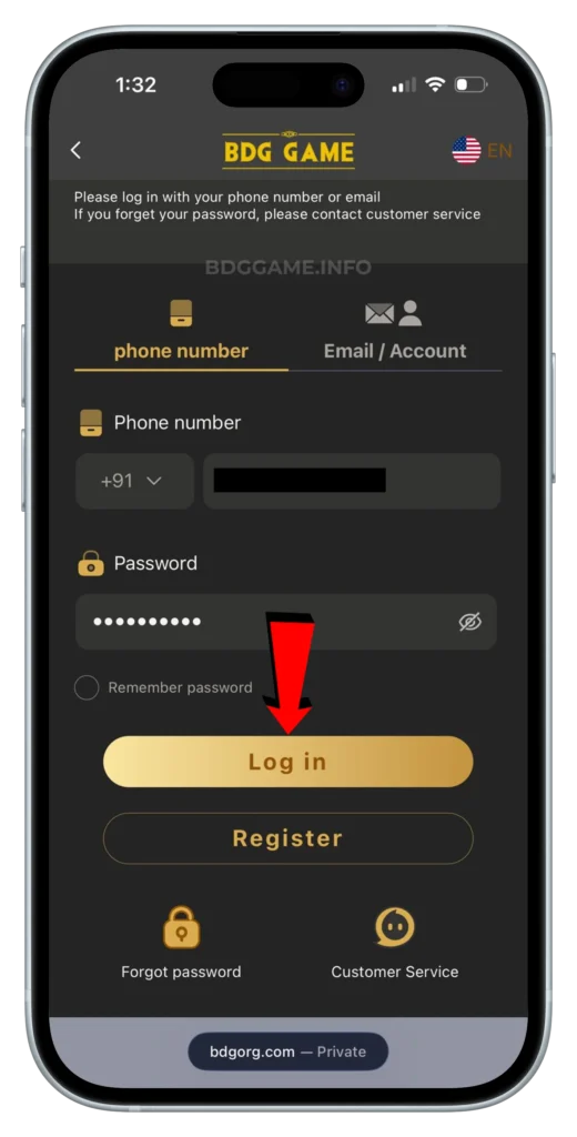 BDG-LOGIN